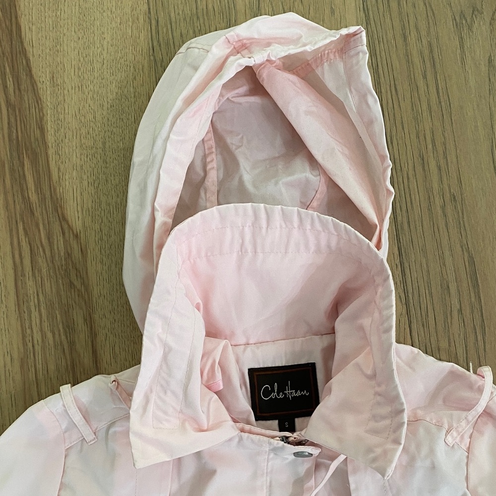 Cole Haan Light Pink Raincoat for Kids - Picture 3 of 7